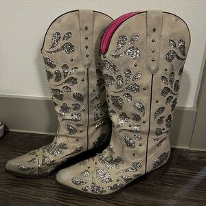 Boutique Sparkly Cowgirl Boots